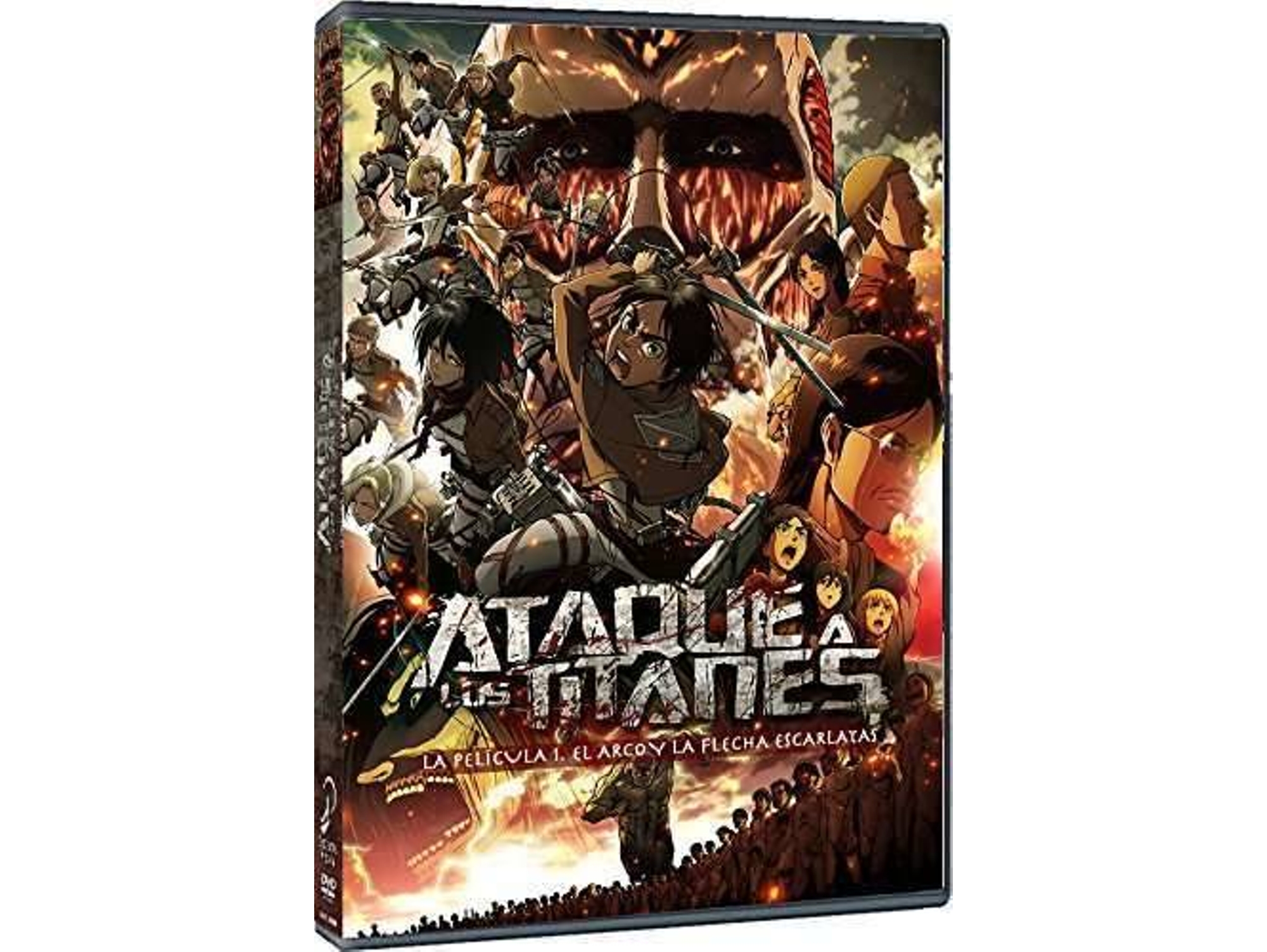 DVD Ataque A Los Titanes. La Película. Parte 1. El Arco Y La Flecha.