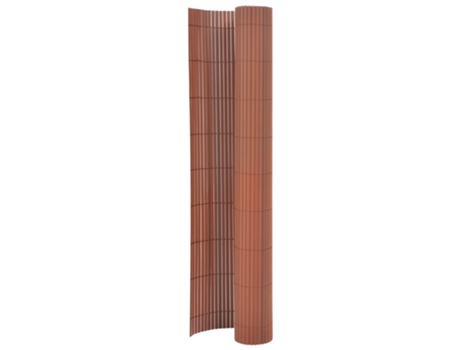 Valla VIDAXL de Jardín de Doble Cara Marrón 170X500 cm