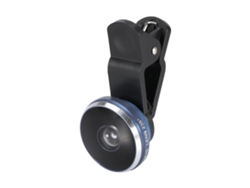 Lente Fisheye Para Teléfonos (ángulo Amplio De 235 Grados, Clip Universal)