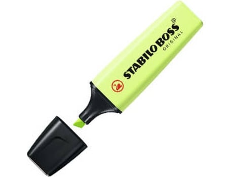 Marcador STABILO Fluorescente Boss Pastel (Verde)