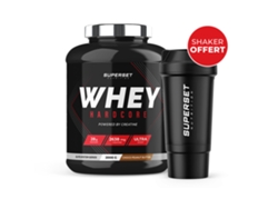 Superconjunto nutricional gratuito de mantequilla de cacahuete y chocolate Whey Hardcore (2 kg)