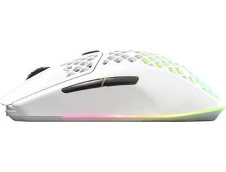 Ratón Gaming STEELSERIES Aerox 3 (18000 dpi - Blanco)