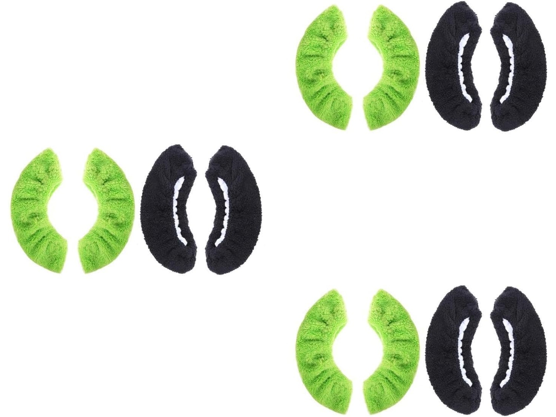 6 pares de patines de hielo elásticos con protectores SFUSHOS