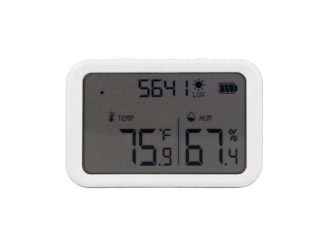 Sensor Wifi Inteligente Para Temperatura, Humedad Y Luz En Ambientes Interiores Con Alta Precisión.