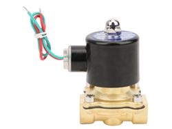 Válvula solenoide de latón G1/2 pulgada, presión de agua directa normal, 2w-160-15ac220v