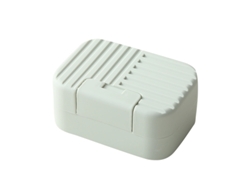 Jabonera Con Tapa En Pp Para Viaje Y Ducha - Caja De Jabón Portátil - 11x7,5cm Verde