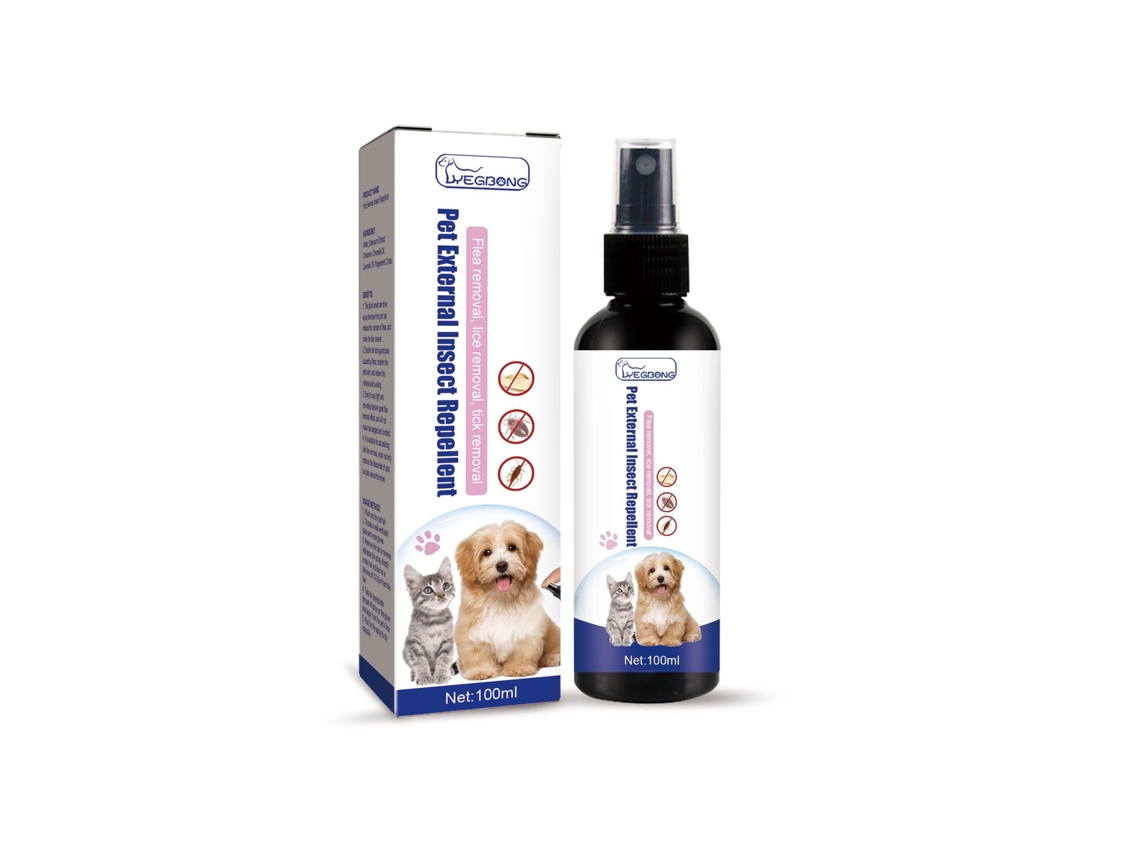 Spray antipulgas eficaz para mascotas