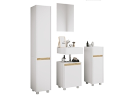 Juego completo de muebles de baño de 4 piezas Cosila M VCM