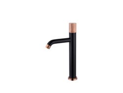 Grifo De Lavabo Elevado 80307brg En Latón Negro Colección Penée