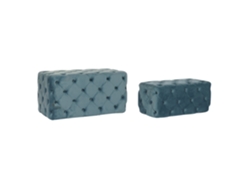 Set 2 Descalzadora Poliester Mdf 88x53x48cm