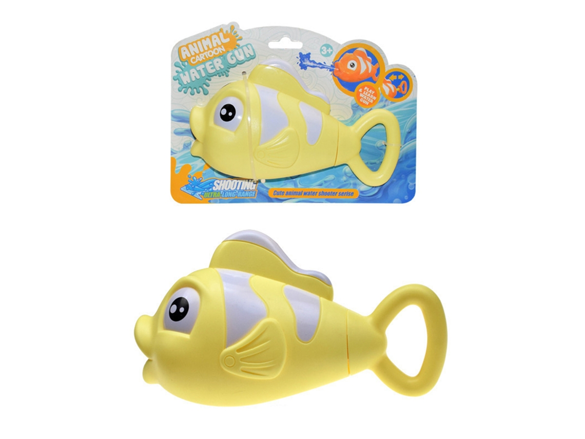 Pistola de agua con diseño de animales de dibujos animados para niños, juguete de verano, playa, piscina, edades de 4 a 6 años (2026).