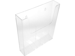 Organizador De Archivos De Pared De Acrílico A4 En Acrílico Transparente Con Fijación Magnética Y Mediante Tornillos.