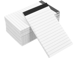 14 recambios de papel para blocs de notas Mini A7, 7,6 x 12,7 cm (3 x 5 pulgadas), papel rayado para cuadernos, agendas, etc.