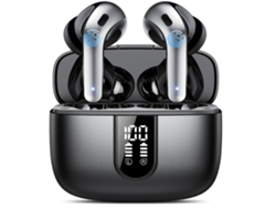 Auriculares Inalámbricos Impermeables YIZHOOD Bluetooth Negro