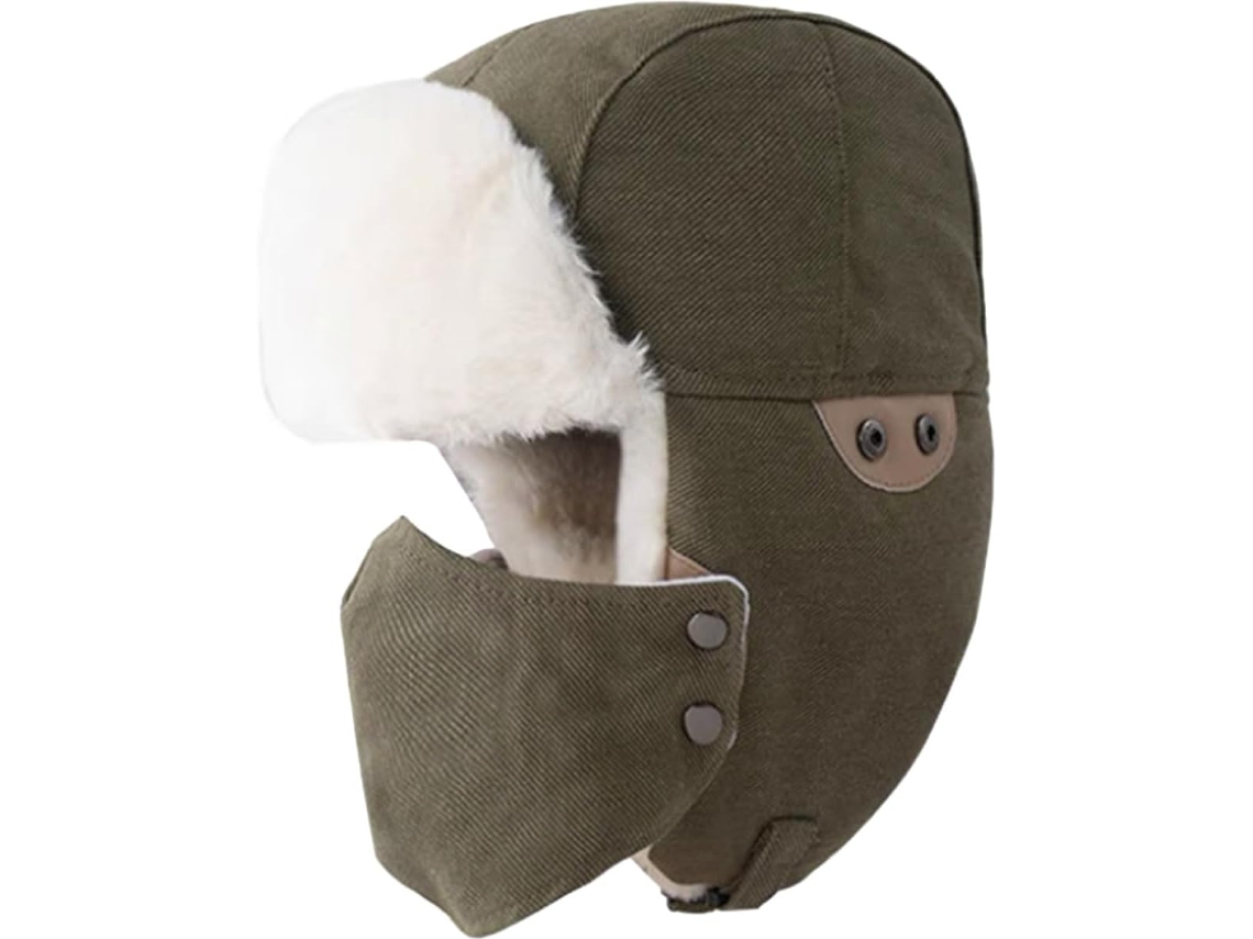Gorro De Invierno Unisex, Apto Para Exteriores, Con Protección Para Las Orejas.