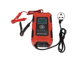 Cargador De Batería Inteligente Para Coche Con 7 Etapas Y Pantalla Digital, Enchufe Británico.