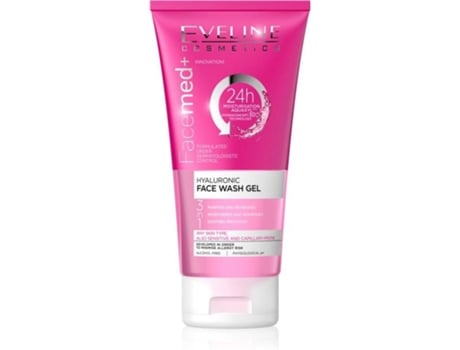 Gel de Limpieza EVELINE COSMETICS Facemed+ Cleansing Gel 3 In 1 With Hyaluronic Acid (150ml)