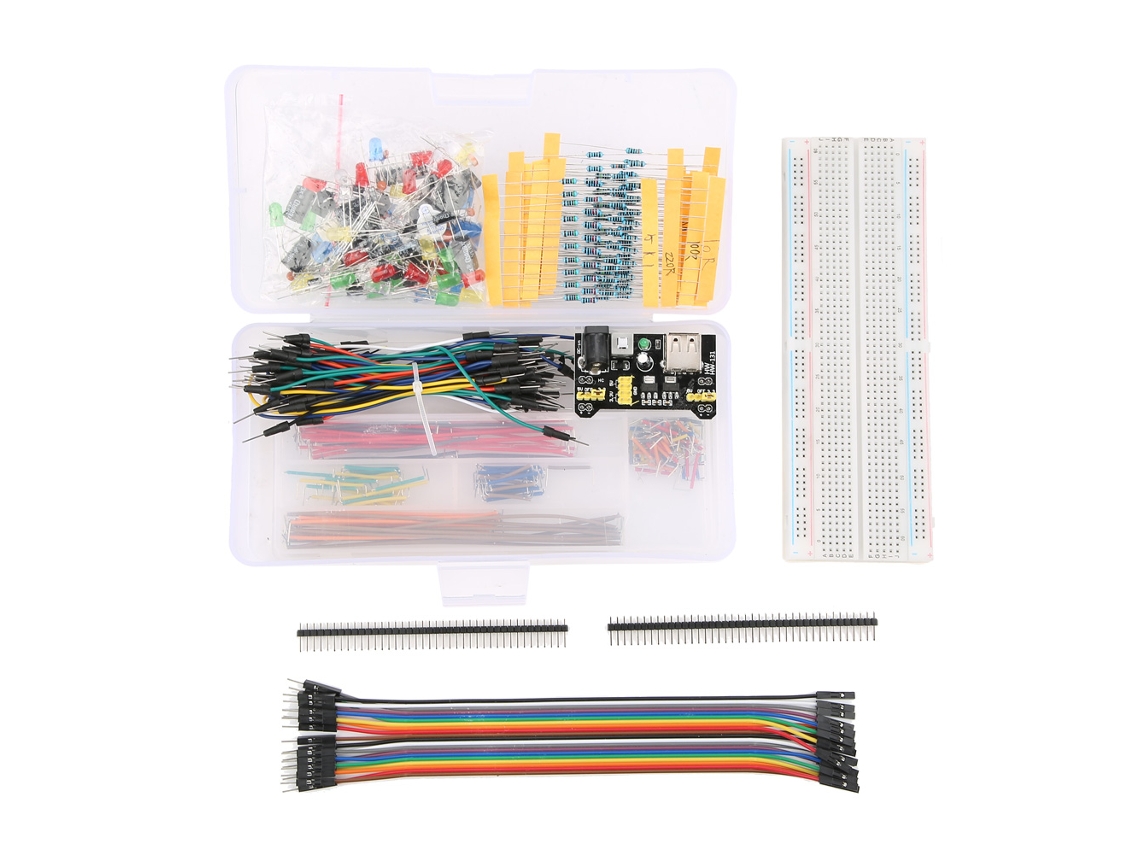 Kit Electrónico Mejorado Con Módulo De Alimentación Para Raspberry Pi Y Stm32