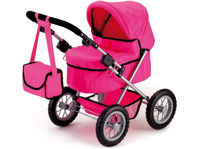 Coche de Paseo Muñeca BAYER Trendy Rosa