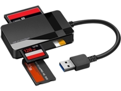 Adaptador Multipuerto Usb 3.0 Para Dispositivos De Almacenamiento Tf/ms, Sincronización De Alta Velocidad Y