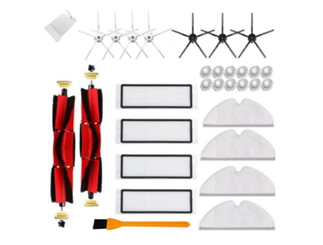 Adecuado para Xiaomi Roborock S6 S5 Max S60 S65 S5 S50 accesorios de aspiradora cepillo principal filtro de Cepillo Lateral