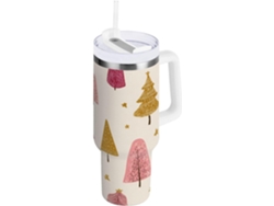 Árbol Navidad Vaso Botella Taza Acero Inoxidable - Vaso Térmico Portátil