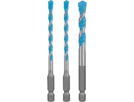 Conjunto de Brocas BOSCH Expert Hex-9 Multiconstruction - 5-6-8 mm - 3 Un para Conjunto de Taladros de Impacto