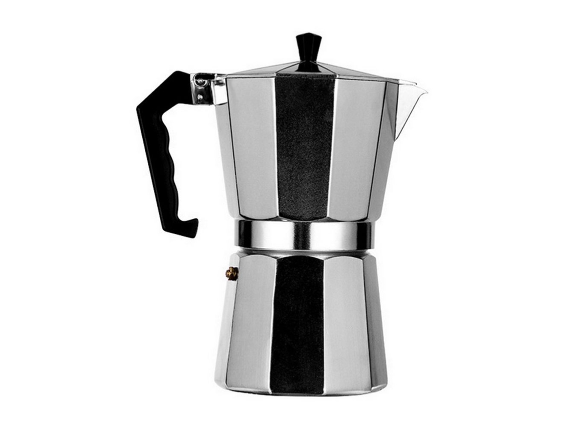 Cafetera Clásica De Aluminio (600 Ml), Capacidad Para 12 Tazas