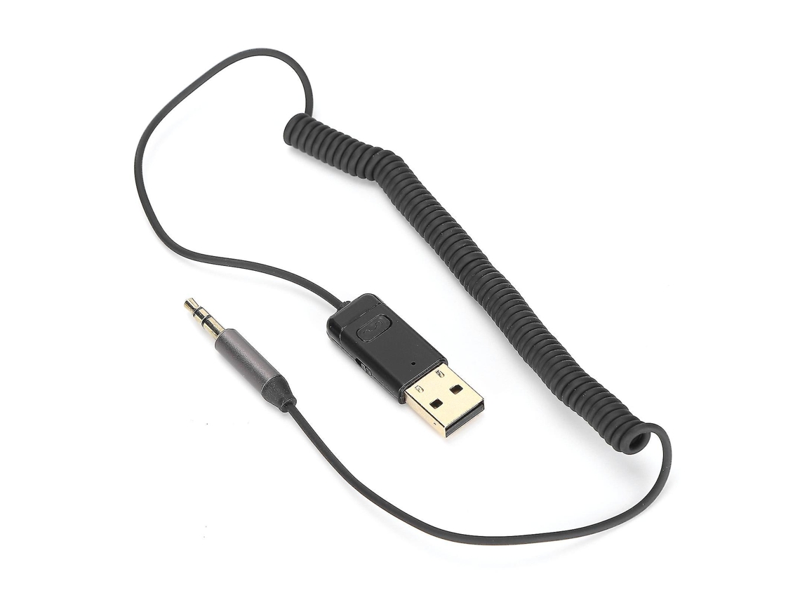 Adaptador Bluetooth Transmisor Receptor Bluetooth Adaptador Auxiliar Bluetooth 2 en 1 para Coche Rosewell