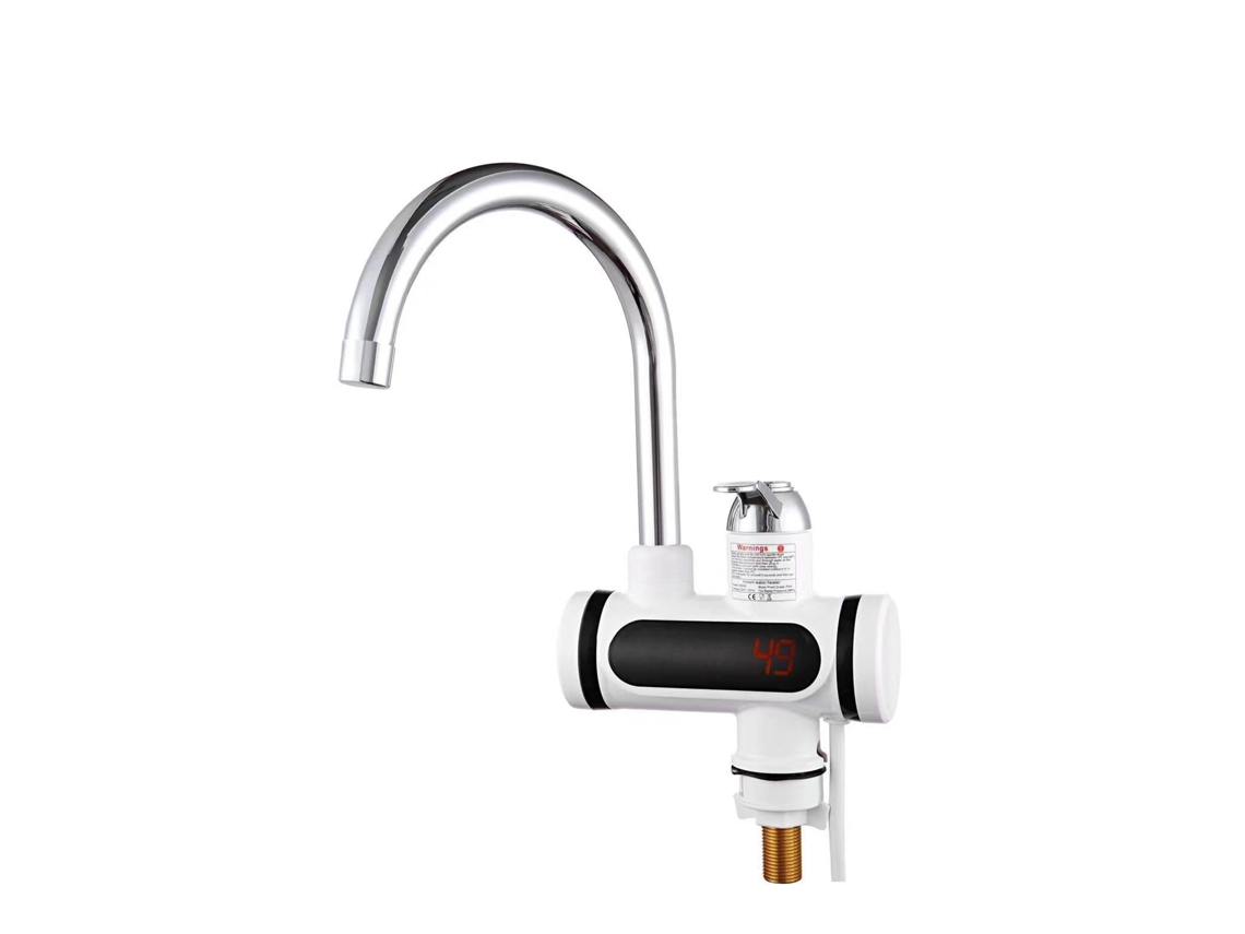 Grifo Inliligenli, Con Función De Calentamiento Instantáneo, Entrada De Agua Inferior, Agua Caliente Y Fría Universal.