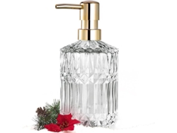 Dispensador De Jabón De Vidrio Transparente Con Bomba De Plástico Abs, 390 Ml, Resistente Al Moho.