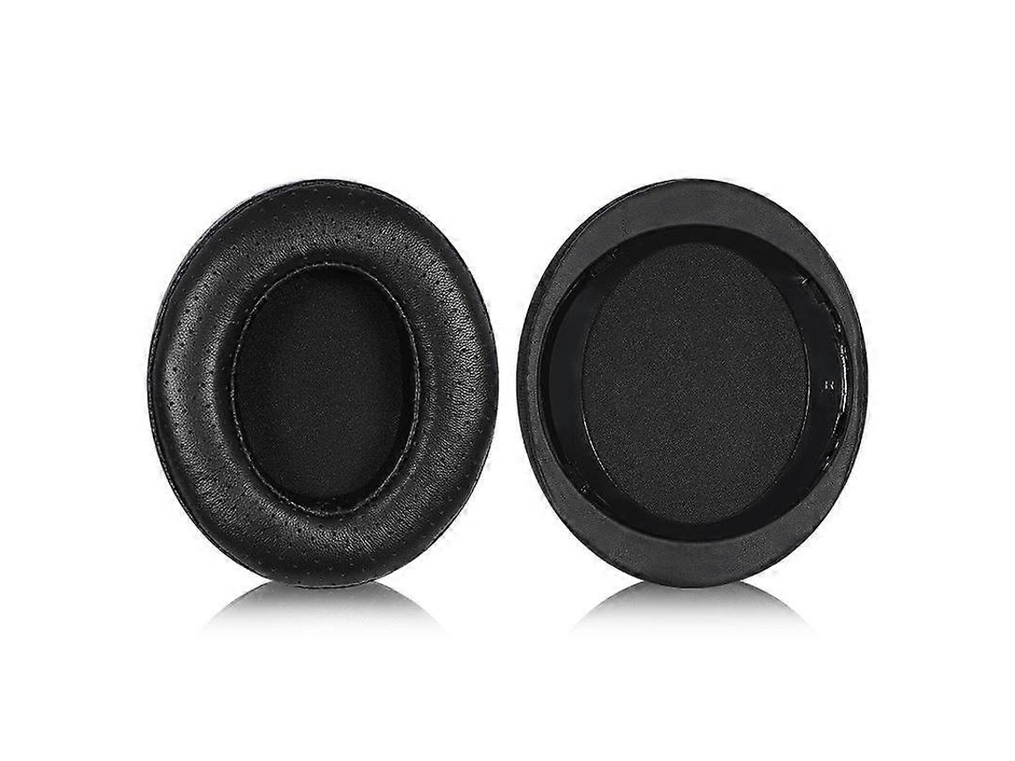 Pack de 2 almohadillas de repuesto para auriculares Philips SHP9500 en piel de cordero perforada y reforzada de GIECY