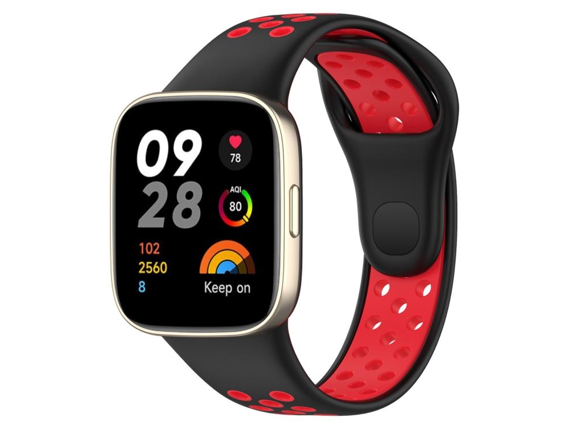 Correa deportiva de silicona para Redmi Watch 3 - Botón a presión