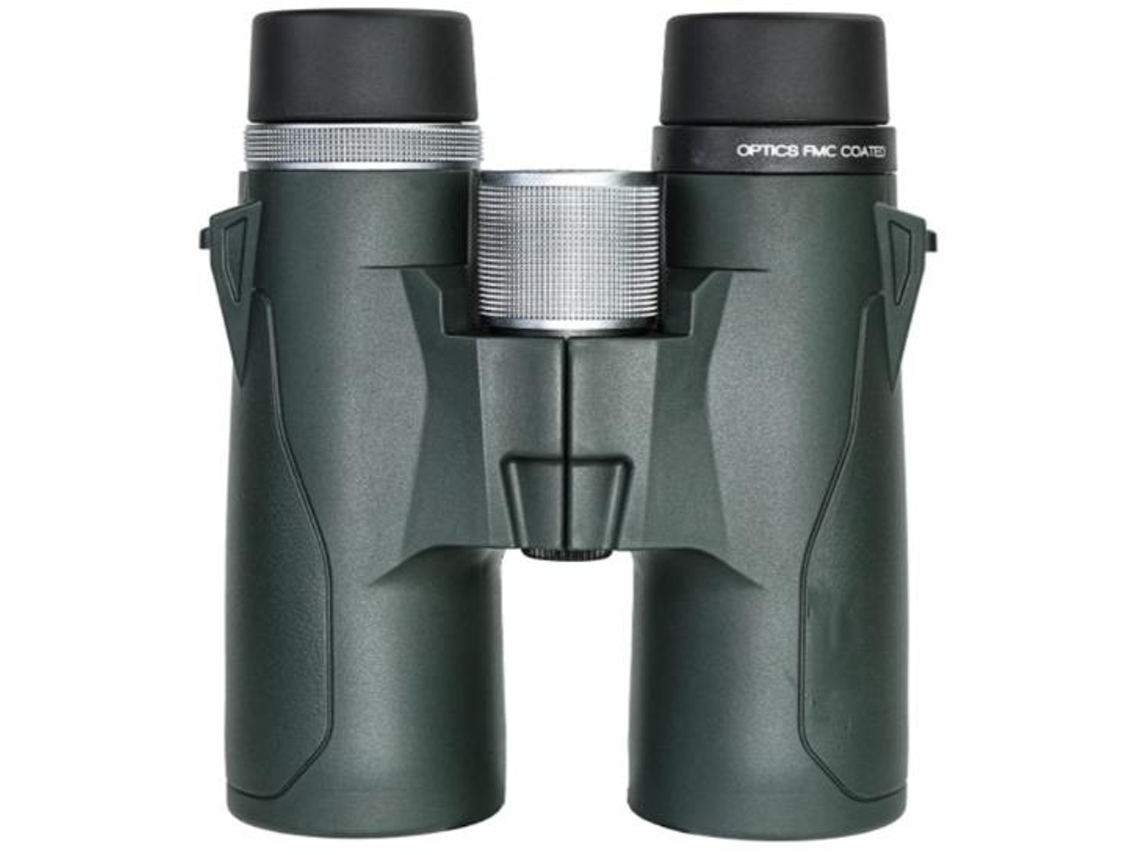 Binoculares compactos HD 10x42 con visión nocturna resistente al agua y con poca luz para Chennnls, lente FMC con prisma Bak4 verde militar.