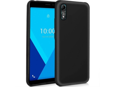 Carcasa Wiko Wiko Y51 COOL Silicona Negro