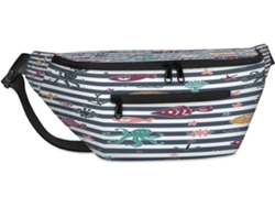 Bolso Hombro Unisex Estampado Animales Marinos A Rayas Para Hombre Mujer Gran Capacidad Bolso Informal Viaj
