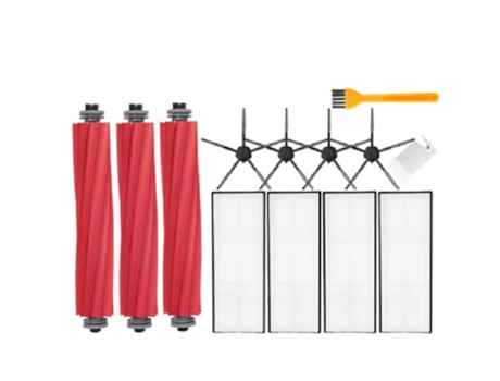 1 conjunto para xiaomi roborock s7 s70 s75 filtro hepa esfregão escova lateral de pano