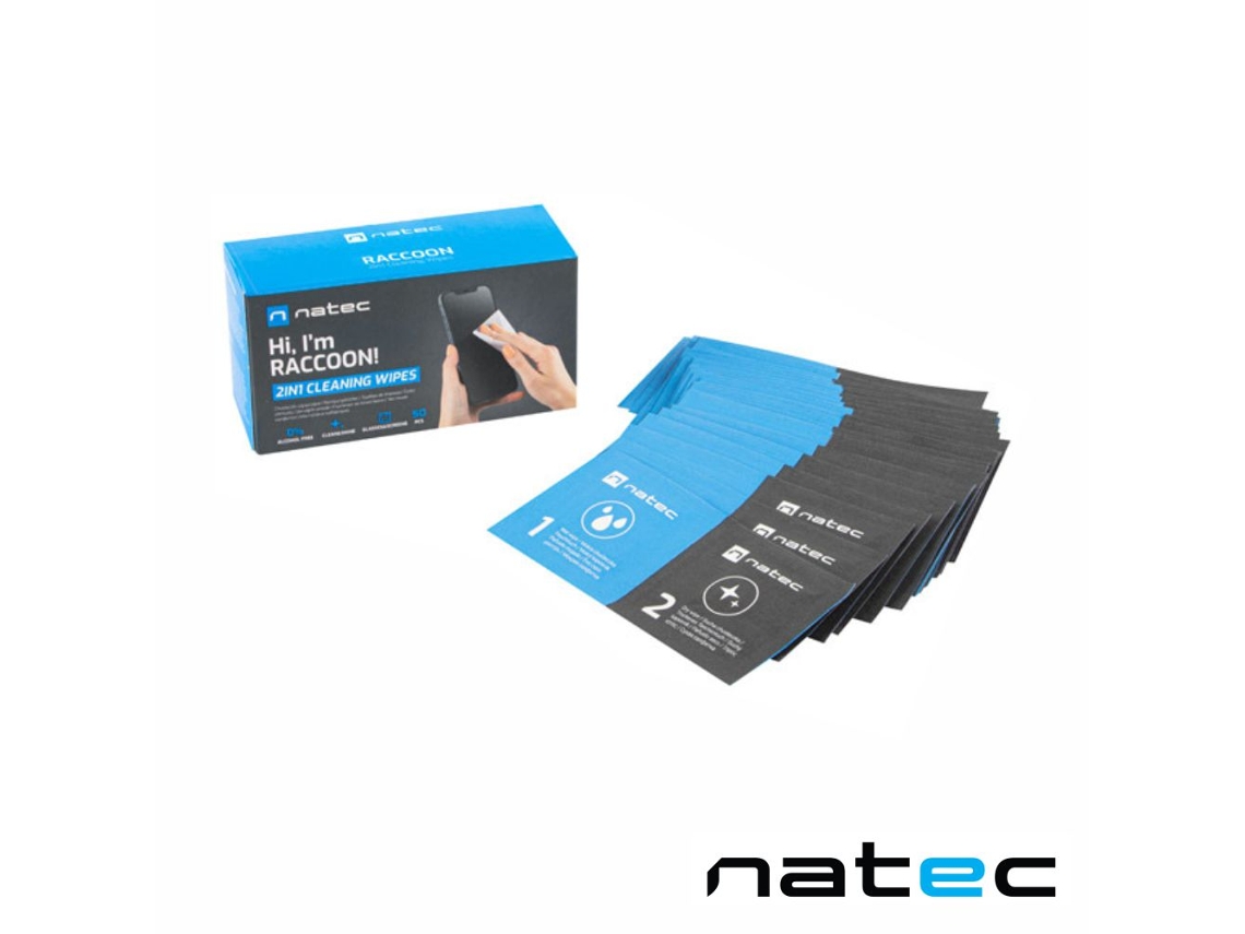 Toalhetes de Limpieza NATEC Nsc-1797