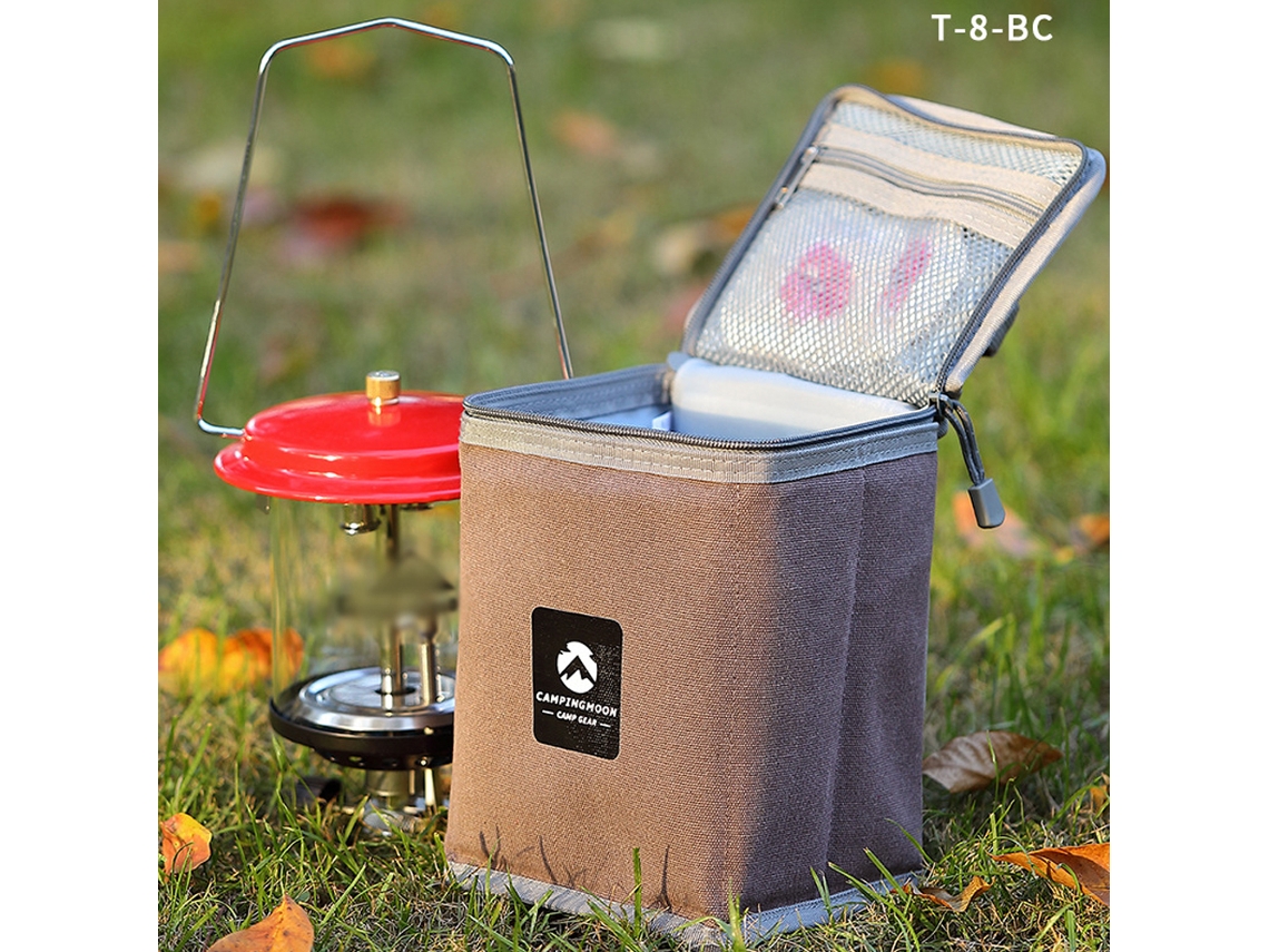 Bolsa Portátil Para Bombonas De Gas De Exterior Con Protección Anticolisión Para Camping Y Linternas.