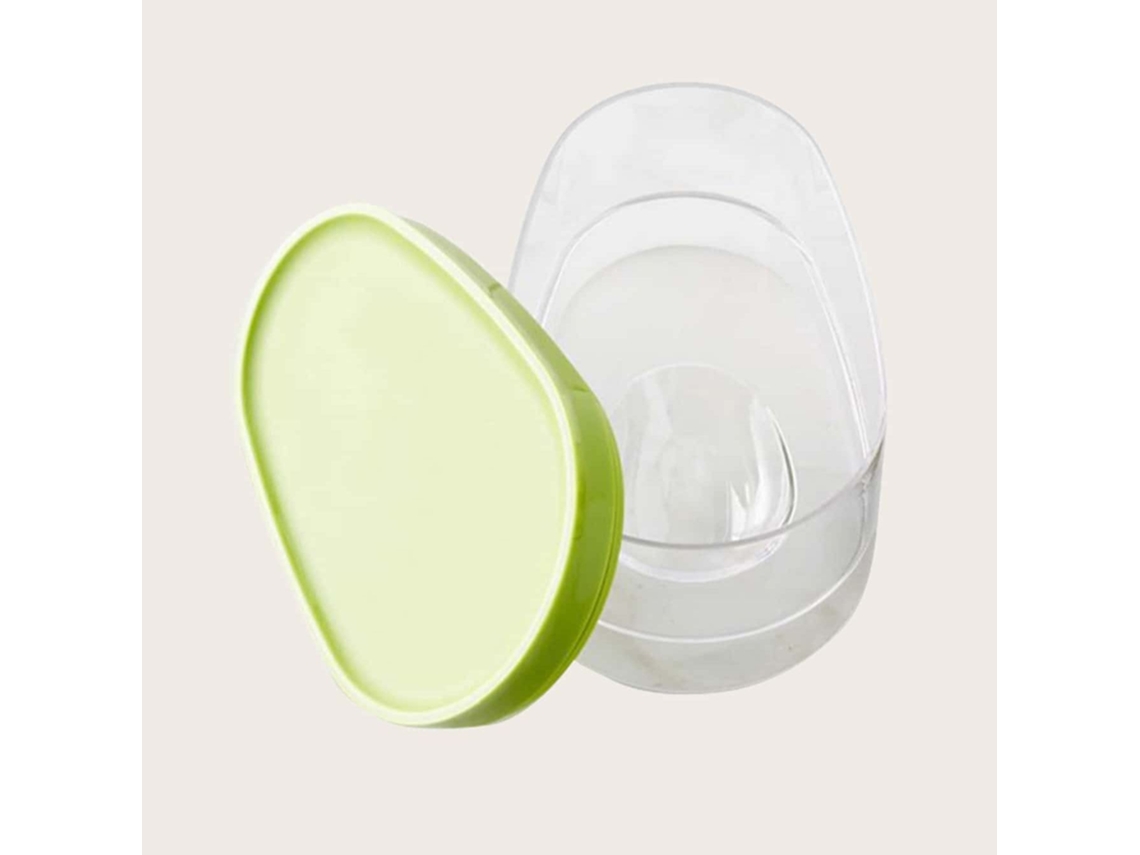 Caja ecológica MDUG para almacenar alimentos con forma de aguacate (1 unidad)
