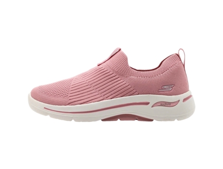 Zapatillas de Mujer SKECHERS Go Walk Arch Fit Tecido Rosa (40)