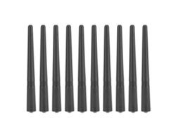 10 Antenas Vhf Largas Para Radios Motorola Gp68, Gp338 Y Ex600. Accesorio De Alta Frecuencia.