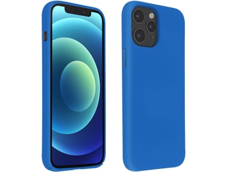 Funda iPhone 12 Pro Max AVIZAR Semirrígida Mate Azul