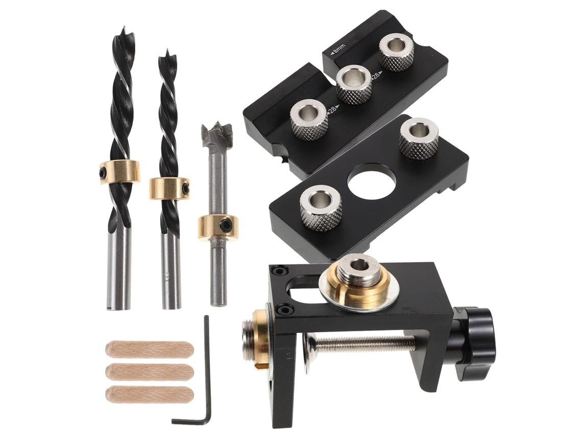 Kit De Plantillas Para Taladrar Madera Fiabilidad Los Materiales