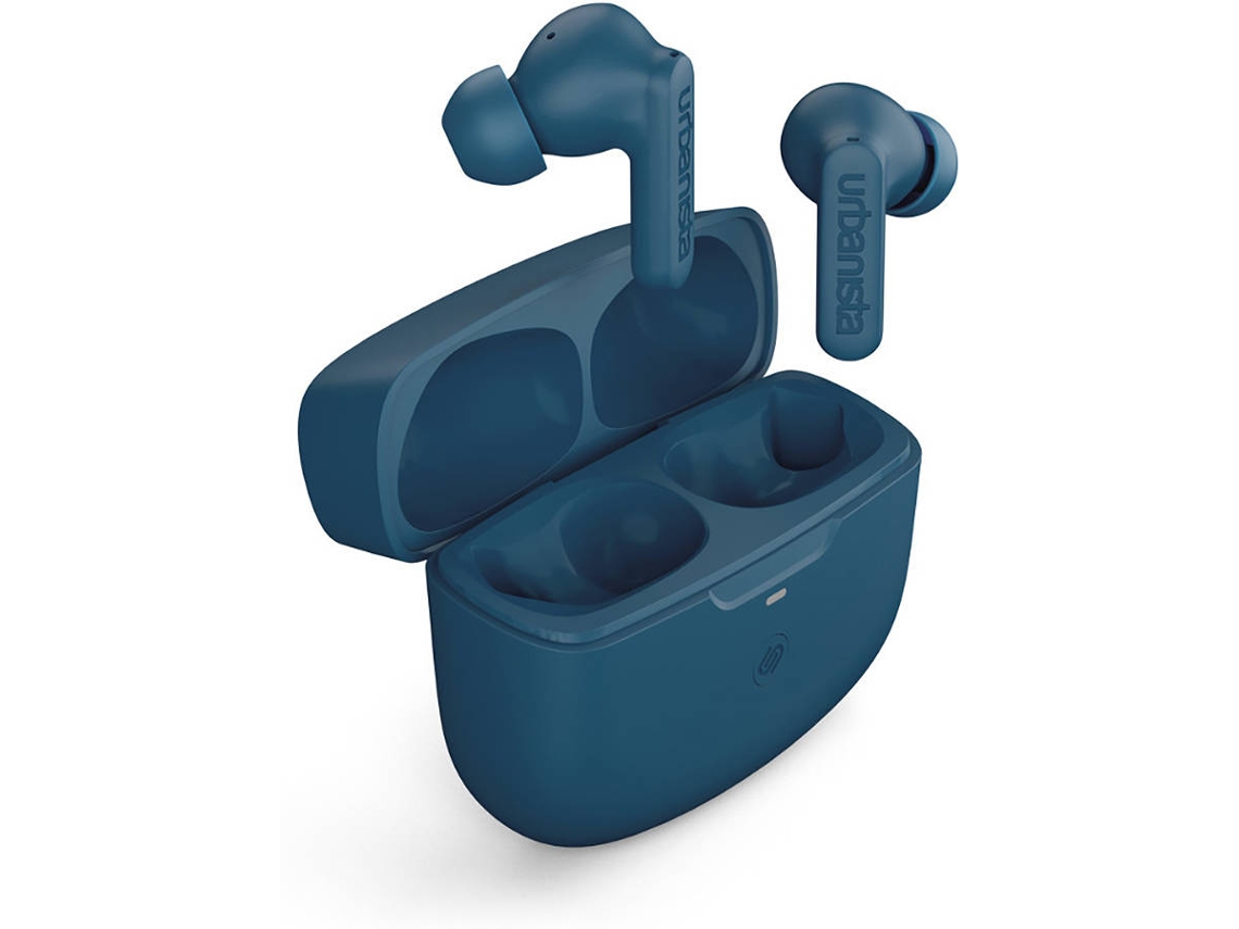 Auriculares Bluetooth True Wireless URBANISTA Atlanta (In Ear - Micrófono - Azul)