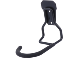 Gancho Hierro Negro Bicicletas Almacenamiento Pared Resistente Tornillos Garaje Soporte Robusto Muebles Baño