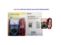 Sifer multimetro analogico em330b 64050001