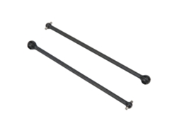 Eje De Transmisión Delantero Y Trasero De Acero De 150 Mm Para Coche Rc Arrma 1/7 1/8, Color Negro, 2 Unidades.