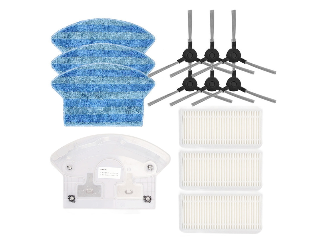 Repuestos Para La Aspiradora Robot Midea I2 Vcr03: Depósito De Agua, Cepillo, Filtro, Paño Abs.