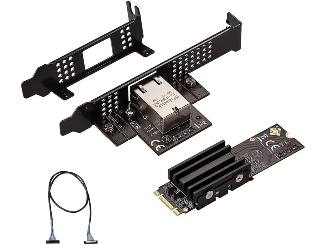 Adaptador Ethernet M.2 B+m De Un Solo Puerto 10gbe Rj45